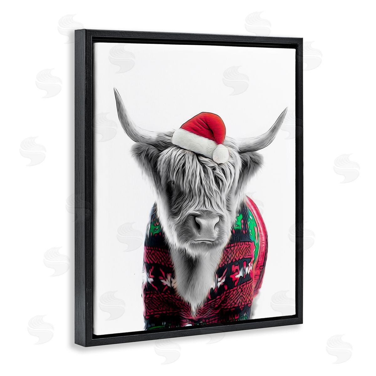 Annalisa Latella | Cow in Christmas Sweater