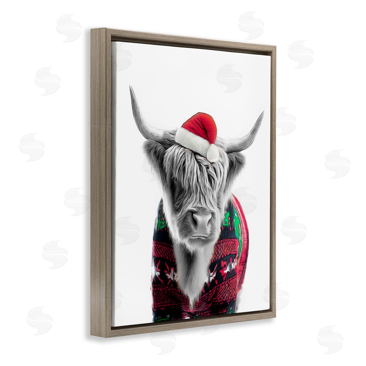 Annalisa Latella | Cow in Christmas Sweater