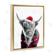 Annalisa Latella | Cow in Christmas Sweater