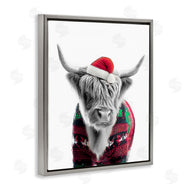 Annalisa Latella | Cow in Christmas Sweater