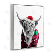 Annalisa Latella | Cow in Christmas Sweater
