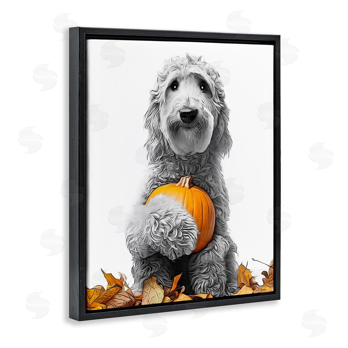 Annalisa Latella | Dog & Autumn Leaves