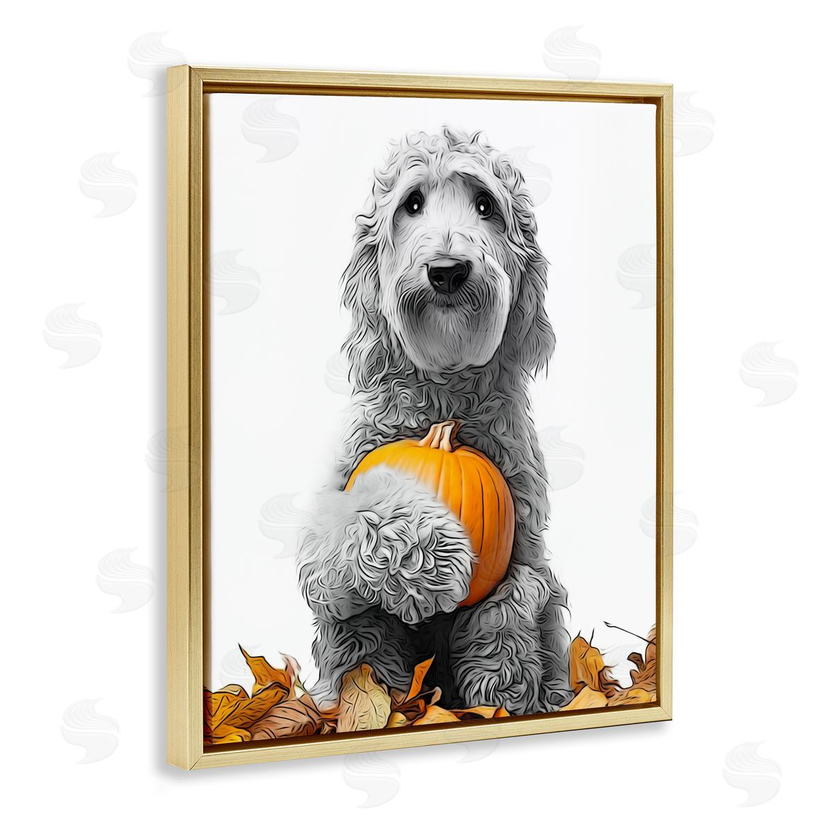 Annalisa Latella | Dog & Autumn Leaves