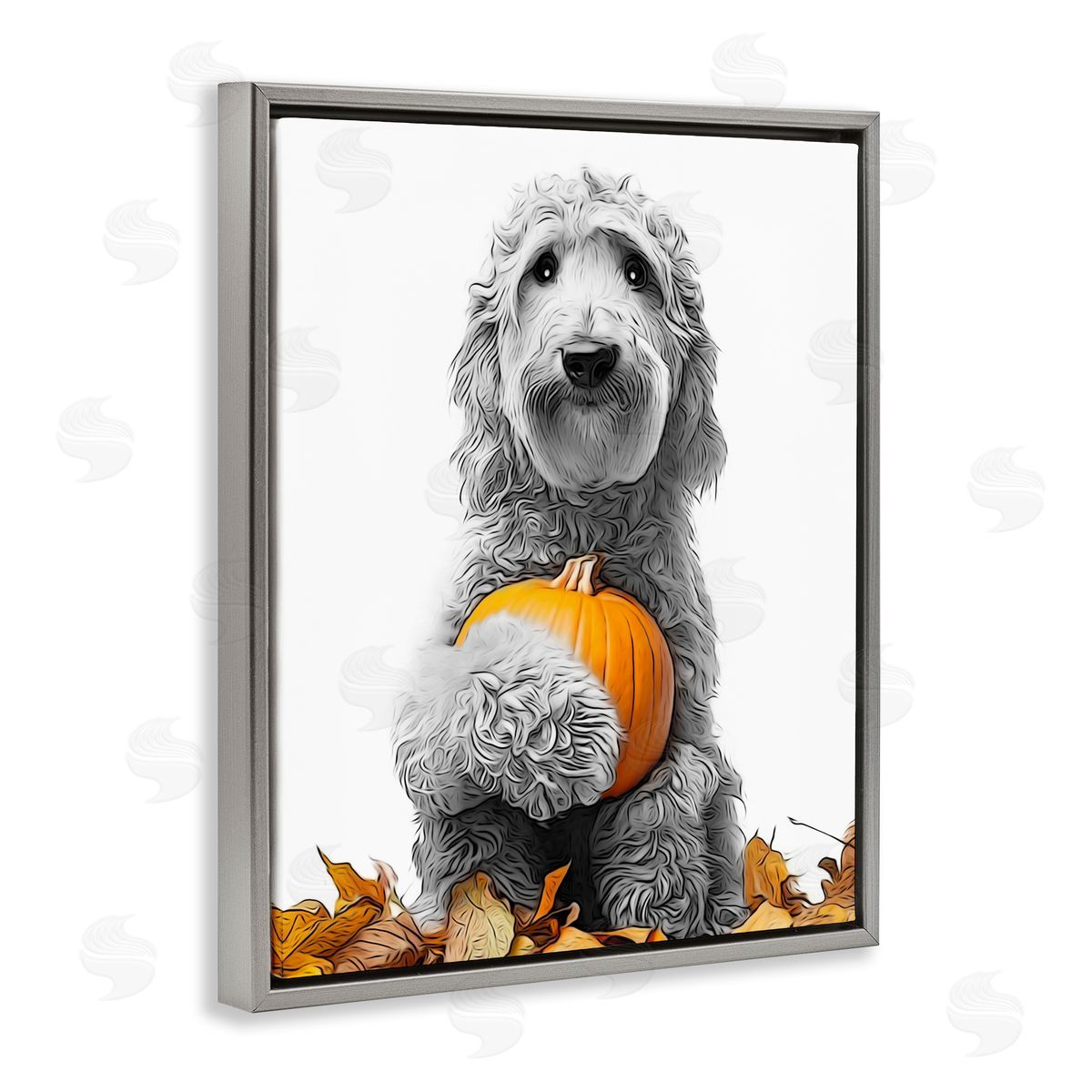 Annalisa Latella | Dog & Autumn Leaves