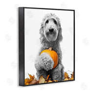 Annalisa Latella | Dog & Autumn Leaves