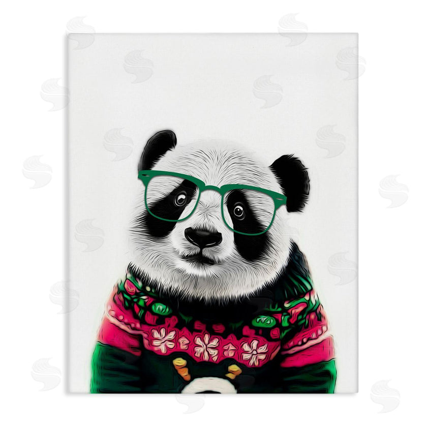 Annalisa Latella | Panda in Holiday Sweater