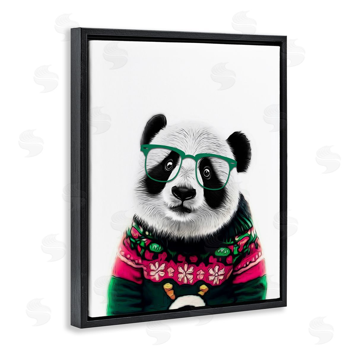 Annalisa Latella | Panda in Holiday Sweater