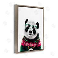 Annalisa Latella | Panda in Holiday Sweater