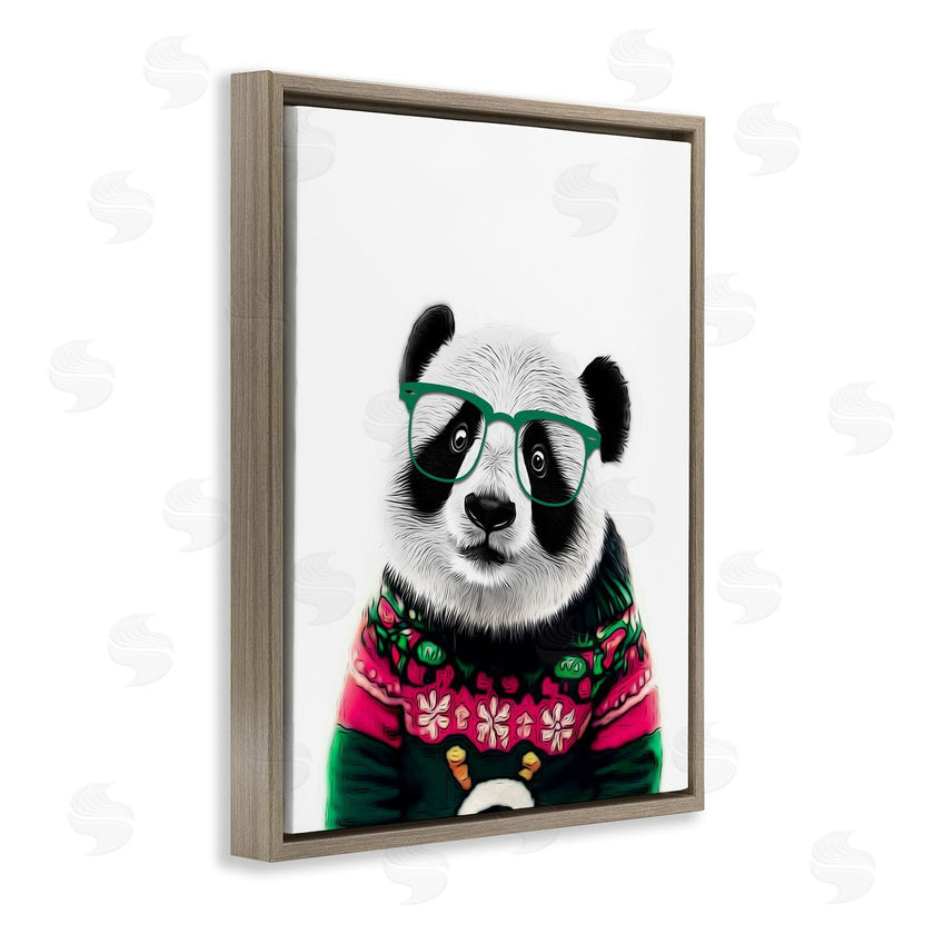 Annalisa Latella | Panda in Holiday Sweater