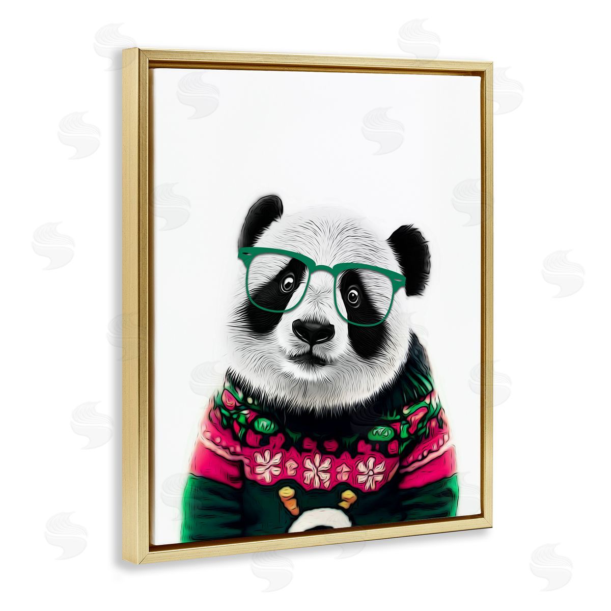 Annalisa Latella | Panda in Holiday Sweater