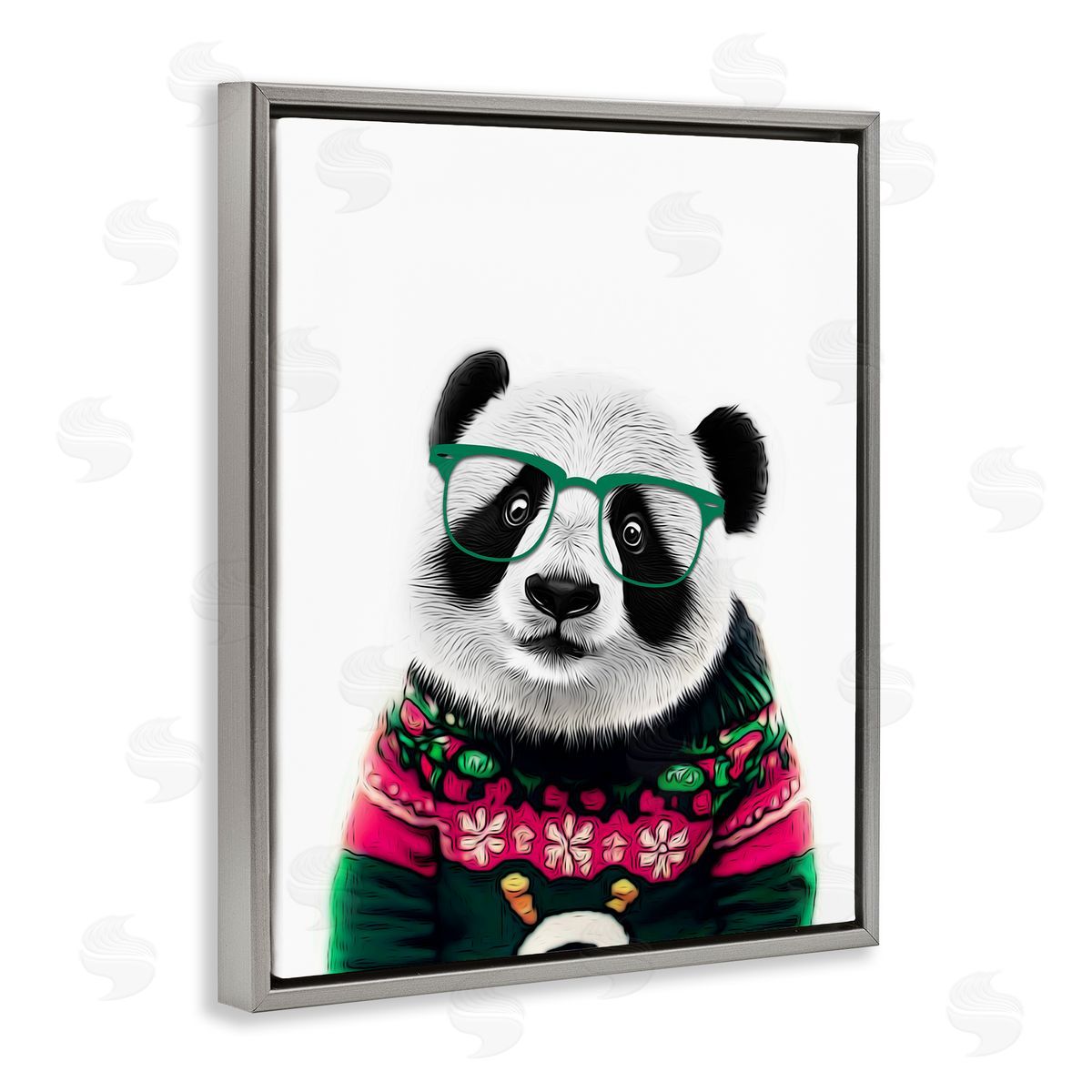 Annalisa Latella | Panda in Holiday Sweater