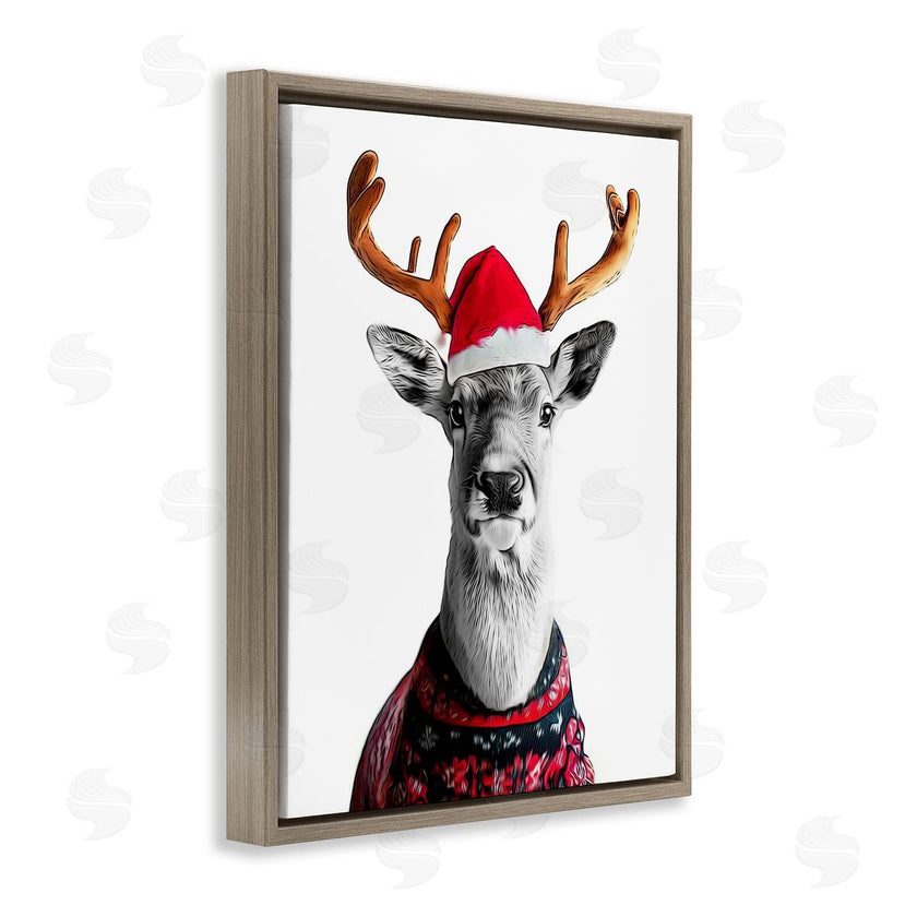 Annalisa Latella | Deer in Holiday Sweater