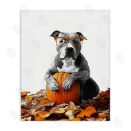 Annalisa Latella | Pit Bull Autumn Leaves