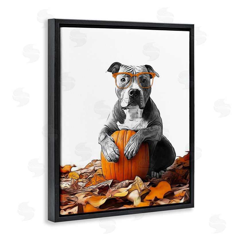 Annalisa Latella | Pit Bull Autumn Leaves