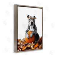 Annalisa Latella | Pit Bull Autumn Leaves