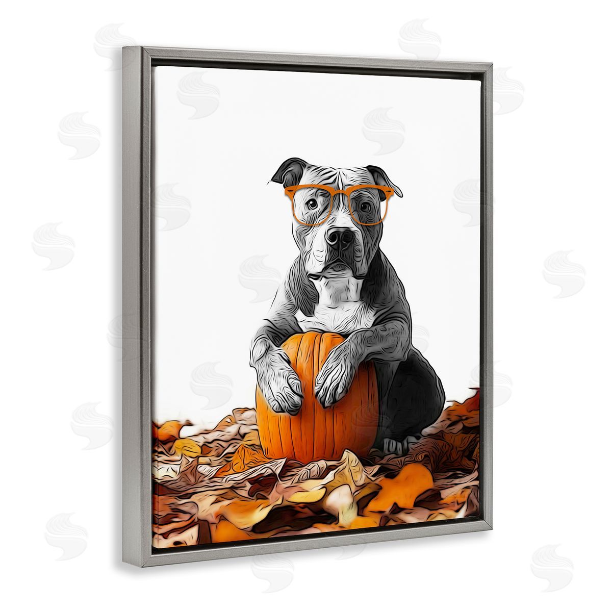 Annalisa Latella | Pit Bull Autumn Leaves