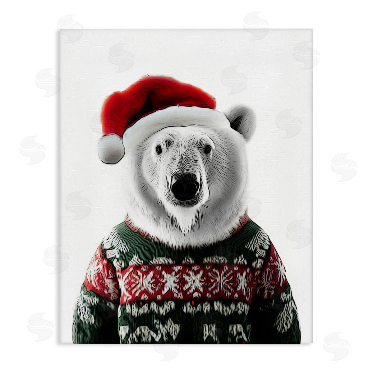 Annalisa Latella | Bear in Holiday Sweater