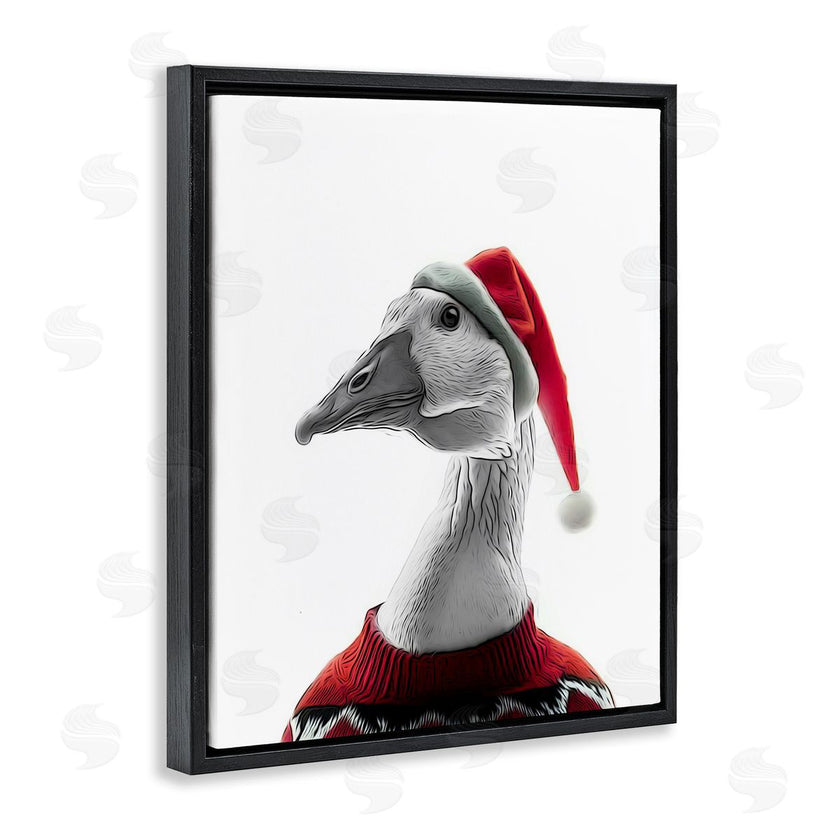 Annalisa Latella | Duck in Santa Hat
