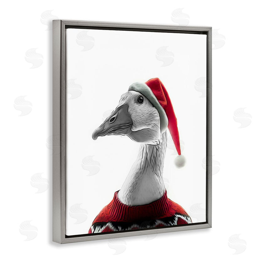 Annalisa Latella | Duck in Santa Hat