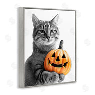 Annalisa Latella | Cat & Jack-o-Lantern