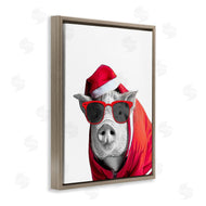 Annalisa Latella | Pig in Holiday Clothes