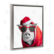 Annalisa Latella | Pig in Holiday Clothes