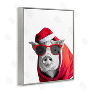 Annalisa Latella | Pig in Holiday Clothes