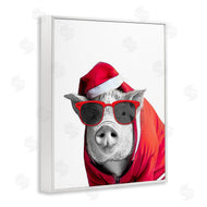 Annalisa Latella | Pig in Holiday Clothes