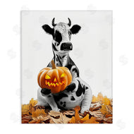Annalisa Latella | Cow with Jack-o-Lantern