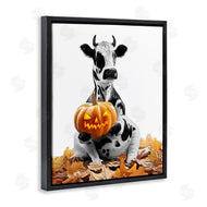 Annalisa Latella | Cow with Jack-o-Lantern