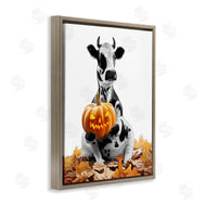 Annalisa Latella | Cow with Jack-o-Lantern