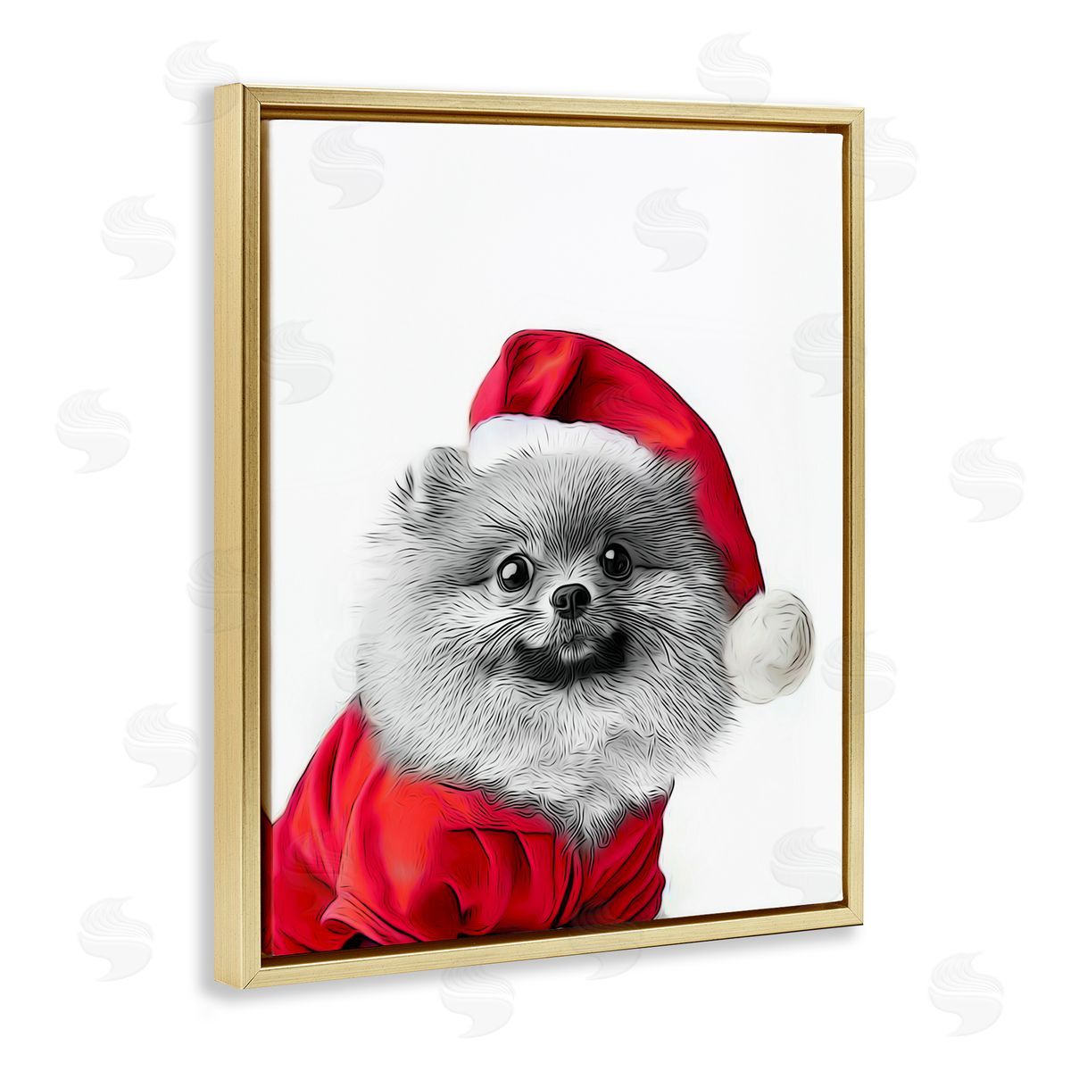 Annalisa Latella | Pomeranian in Santa Hat