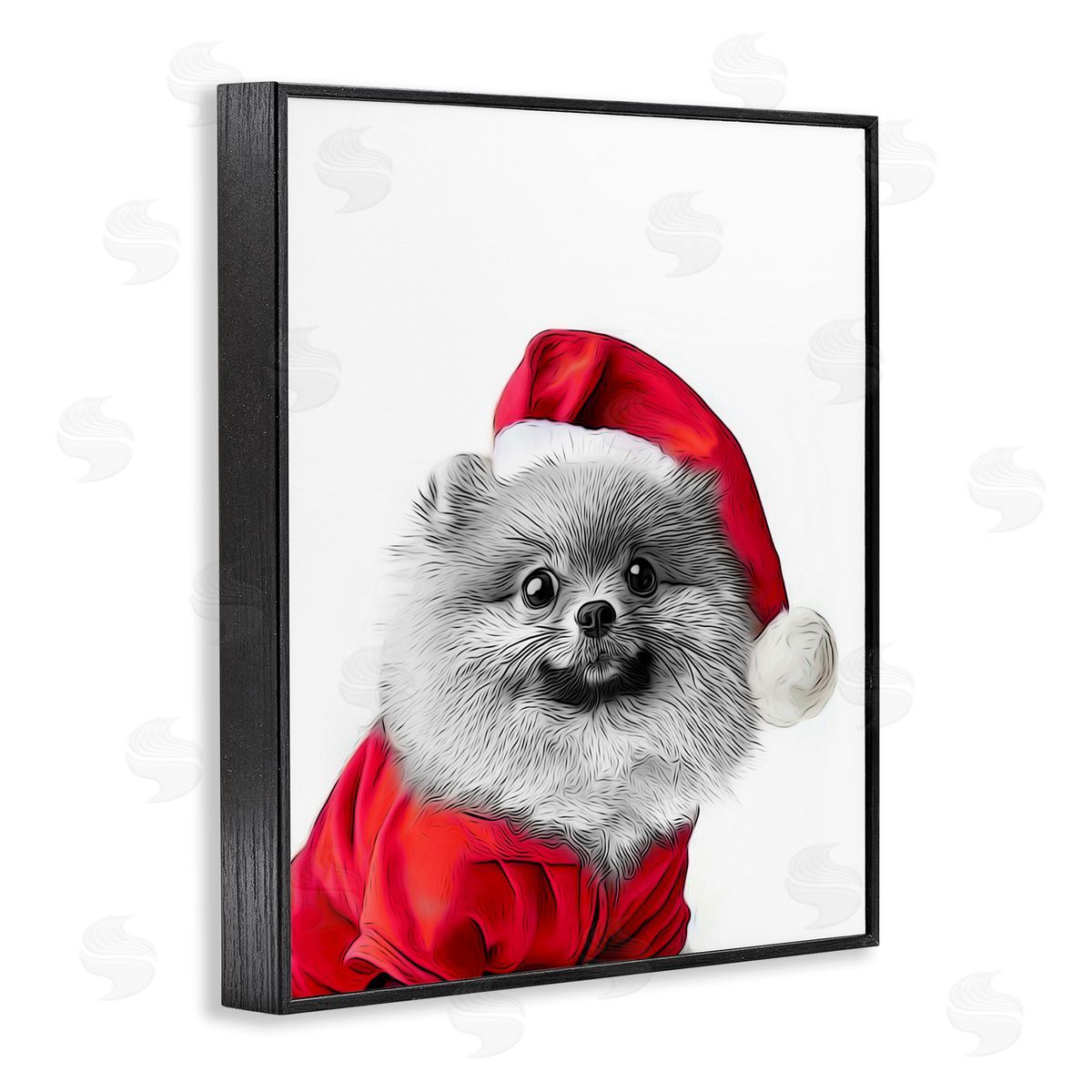 Annalisa Latella | Pomeranian in Santa Hat
