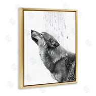 Annalisa Latella | Wolf in Bathroom Splash
