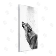 Annalisa Latella | Wolf in Bathroom Splash