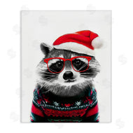 Annalisa Latella | Raccoon in Holiday Sweater