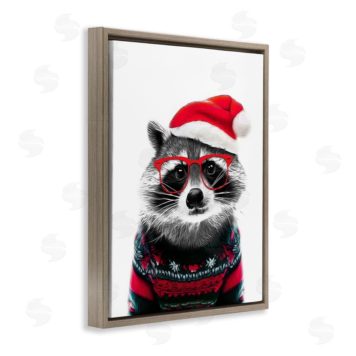 Annalisa Latella | Raccoon in Holiday Sweater