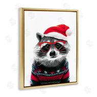 Annalisa Latella | Raccoon in Holiday Sweater