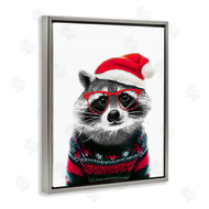 Annalisa Latella | Raccoon in Holiday Sweater