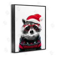 Annalisa Latella | Raccoon in Holiday Sweater