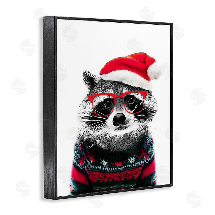 Annalisa Latella | Raccoon in Holiday Sweater