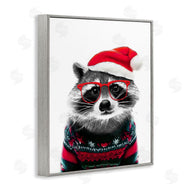 Annalisa Latella | Raccoon in Holiday Sweater
