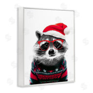 Annalisa Latella | Raccoon in Holiday Sweater
