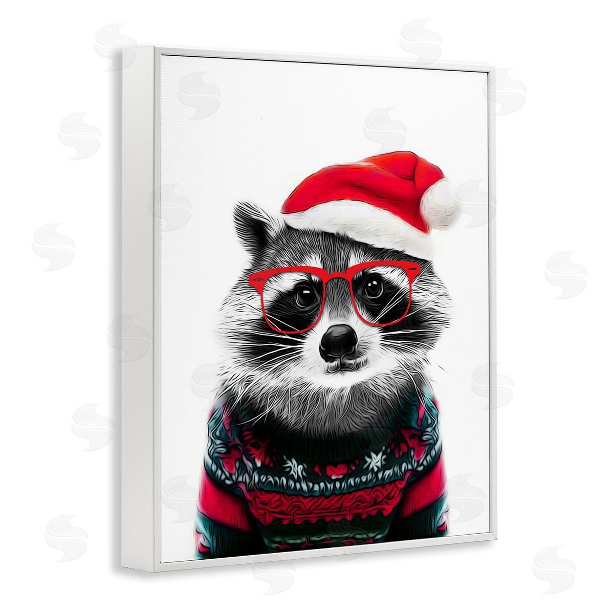 Annalisa Latella | Raccoon in Holiday Sweater