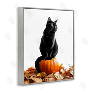 Annalisa Latella | Black Cat & Pumpkin