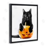 Annalisa Latella | Black Cat & Jack-o-Lantern