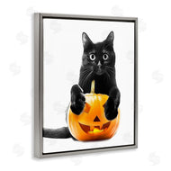 Annalisa Latella | Black Cat & Jack-o-Lantern