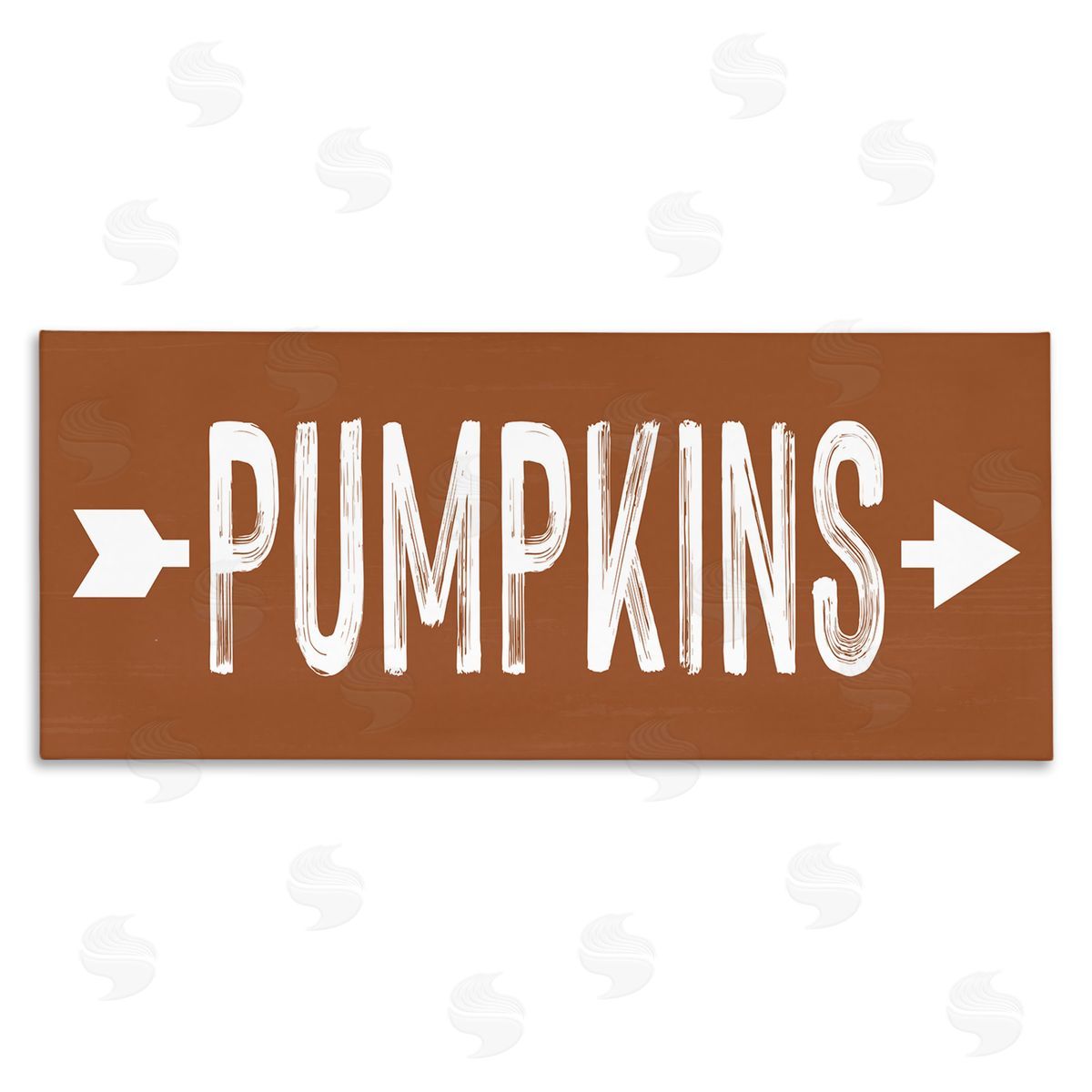 Lettered and Lined | Pumpkins Pointing Right