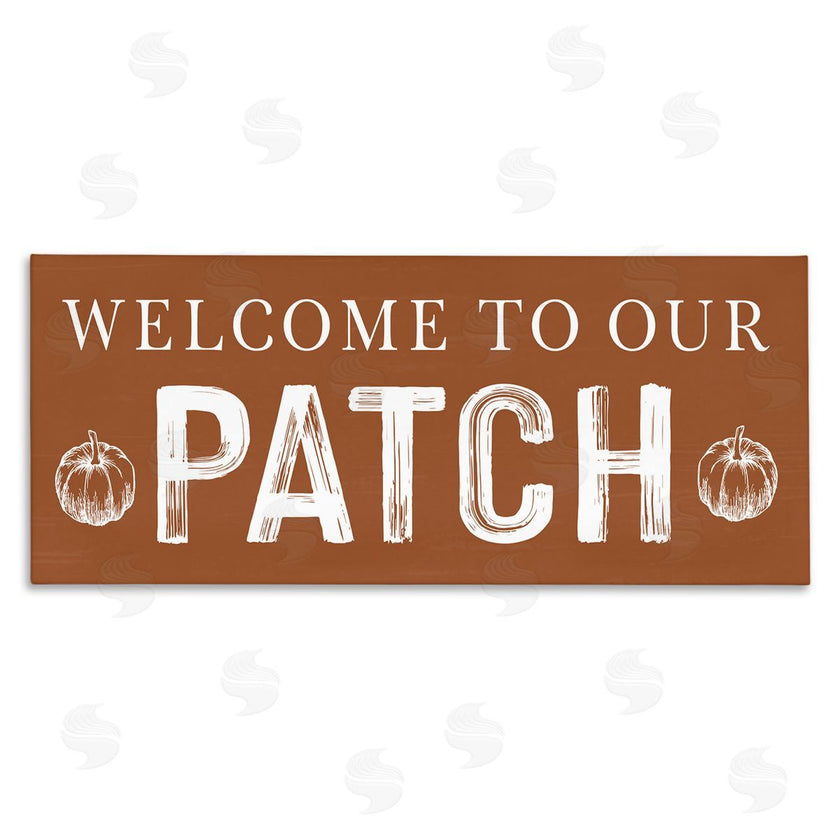Lettered and Lined | Welcome Pumpkin Patch