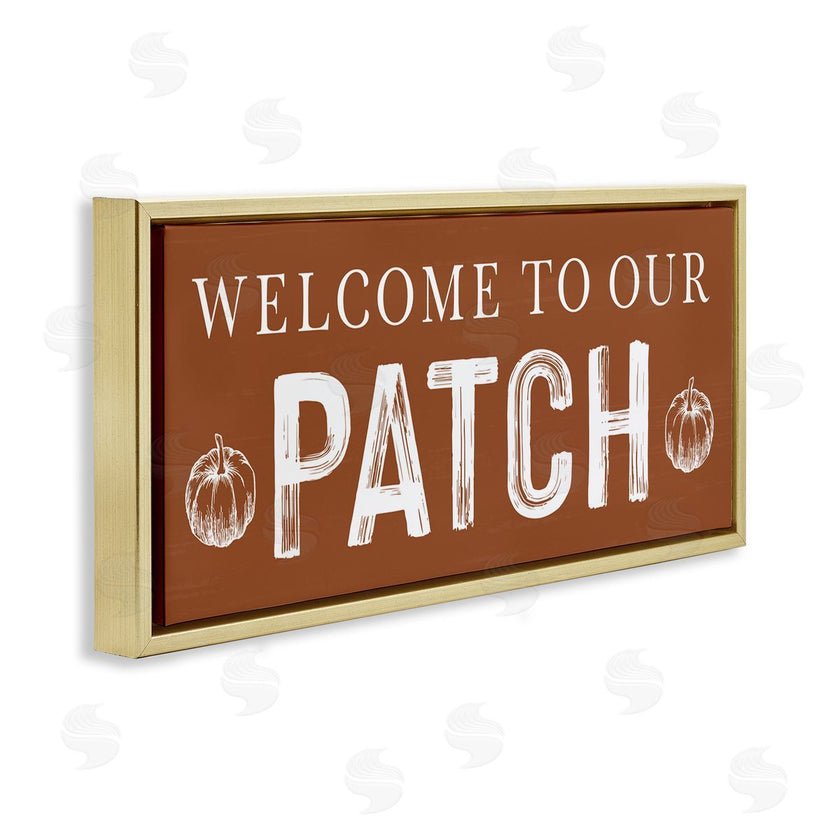 Lettered and Lined | Welcome Pumpkin Patch